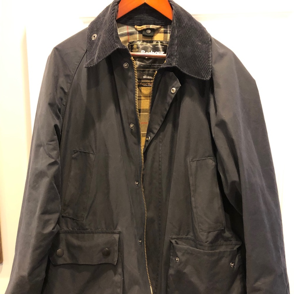 Men's waxed Barbour Bedale  jacket
